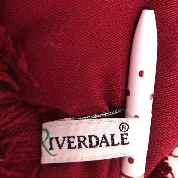 Vintage Angel Needlepoint Tapestry Fringe 8X7 Mini Accent Pillow Home Decor - Picture 4 of 7